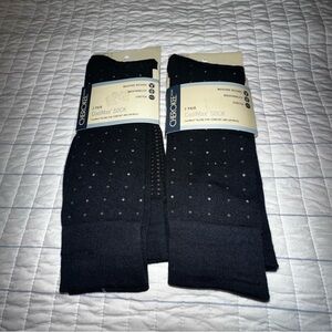 Cherokee‎ Black Men's Socks 2 Packages